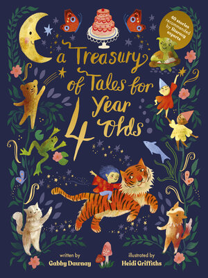 cover image of A Treasury of Tales for Four-Year-Olds